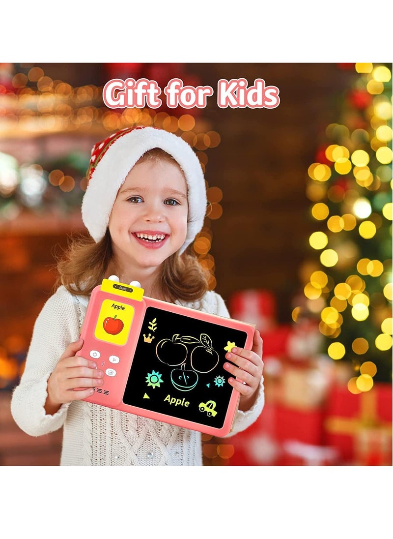 0TO1 TECH - Audible Learning Toy, 224 PCS Talking Flashcards, Audible Flash Cards with Sound Effects, LCD Writing Tablet Educational Learning, Words Toys,Toddlers Birthday Gift for 2-7 Years Kids - Image 1