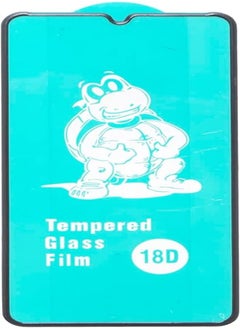 18D Glass Screen Protector for Realme 7 - Clear/Black - 1