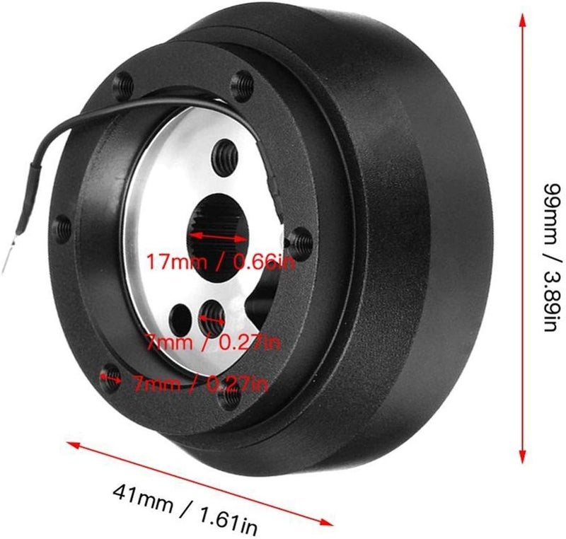 Wivplex Car Steering Wheel Quick Release Hub Boss Kit - Image 2