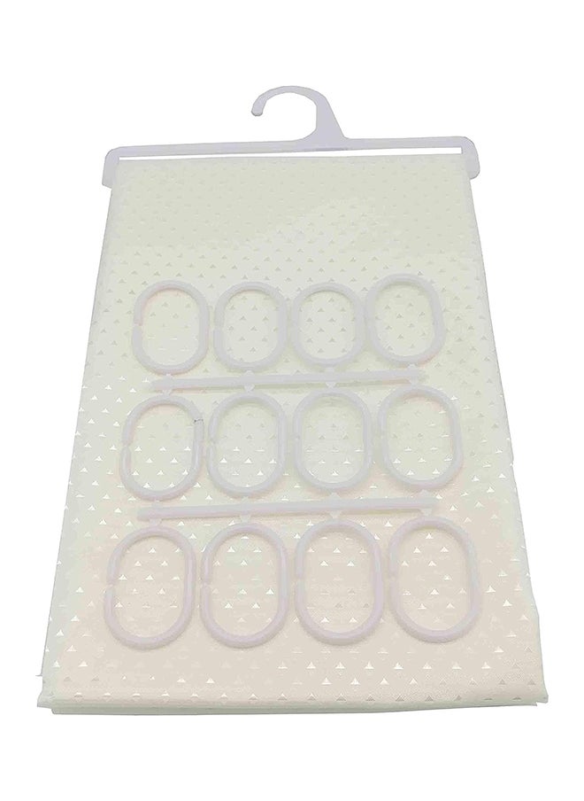 SHOWER Plastic Shower Curtain 71 