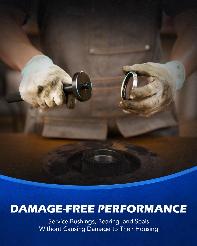 Orion Motor Tech 52-in-1 Custom Bushing Driver Tool Set and Transmission Wheel Axle Bearing Race Seal Installer Remover, Bush Removal Puller Bearing Press Tool Kit - Image 4