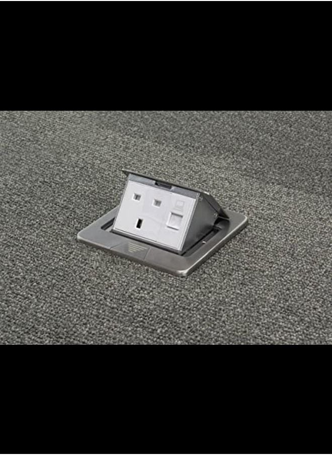 ABBASALI Pop Up Floor Socket Box 250V Data Socket  - Image 1