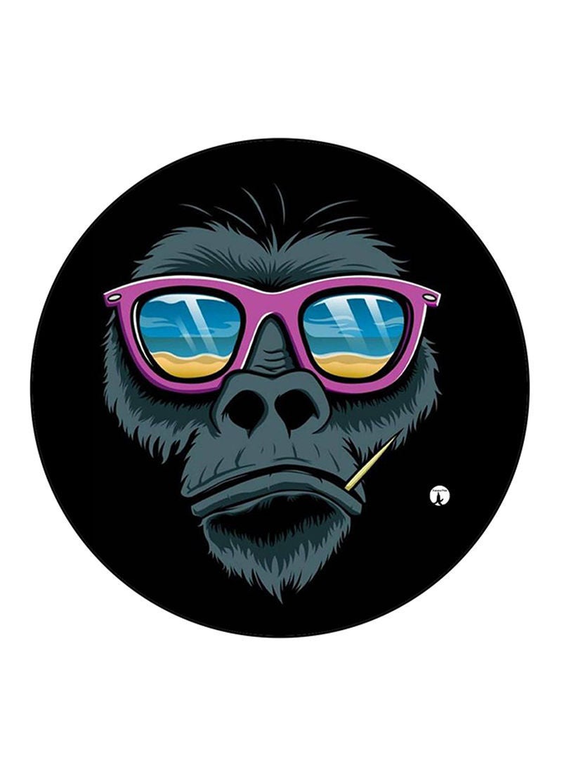Gorilla Printed Mouse Pad  Multicolour