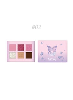 Miniso MINISO Live Vividly Collection 6-Shade Eyeshadow Palette (02) – Versatile and Vibrant Eye Makeup Set 