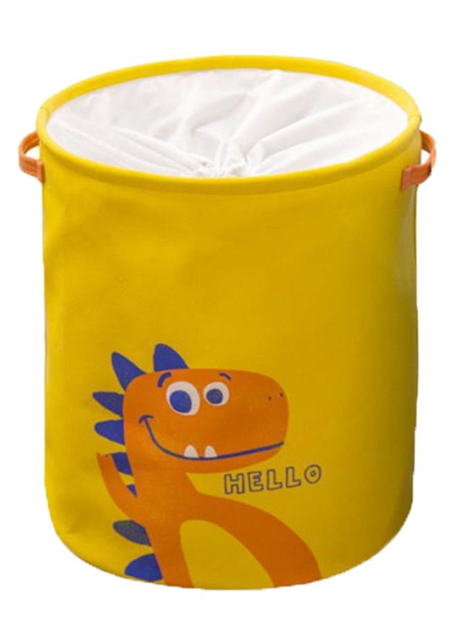 NIBEMINENT Picnic Laundry Basket Yellow 14x35x20cm