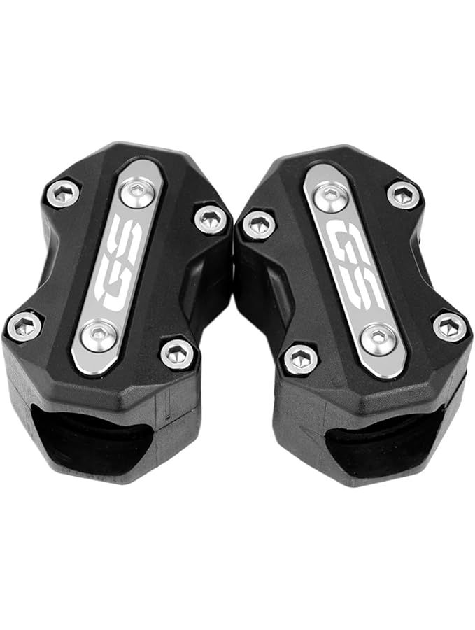 BMW GS Series Motorcycle Engine Guard Protection Bumper Trim Blocks In T Blue Color - Image 1