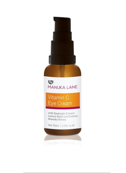 Vitamin C Eye Cream With Lemon Balm Leaf Extract Manuka Honey & Eye Bright Extract Plant Based Formula Carefully Formulated To Keep Your Eyes Bright And Healthy!