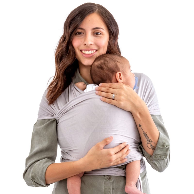 WeeSprout Baby Wraps Carrier - Perfect Child Sling for Newborn and Infant, Enhances Bonding, Soft and Breathable, Ideal for Babywearing - Image 1