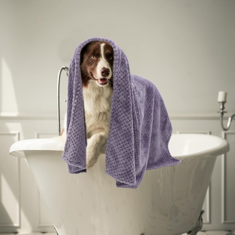 🐾 غطاء بطانية دافئة من الكورال للكلاب والقطط للحيوانات الأليفة - Image 4