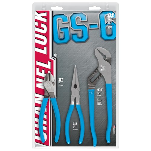 Channellock GS-6 3-Piece Plier Gift Set: 430, 317, 337 - Image 2