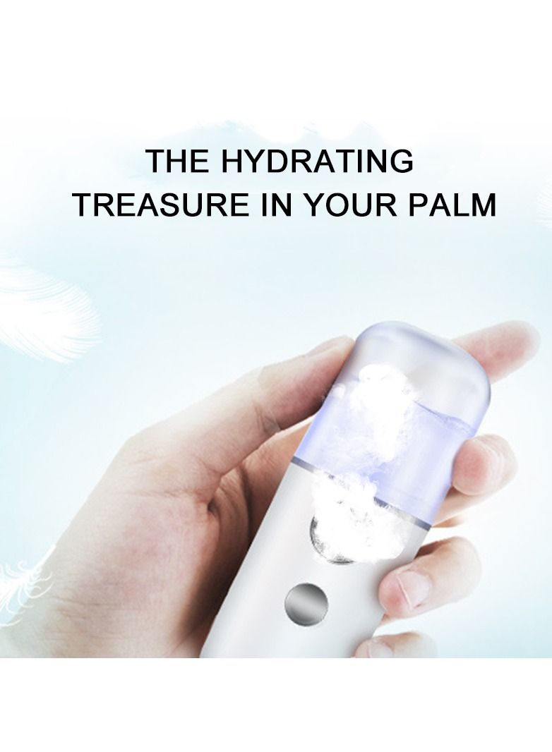 Nano Spray Face Steamer Moisturizing Anti Aging Facial Sprayer Beauty Instrument USB Humidifier Nebulizer Beauty Skin Care Tools - Image 4