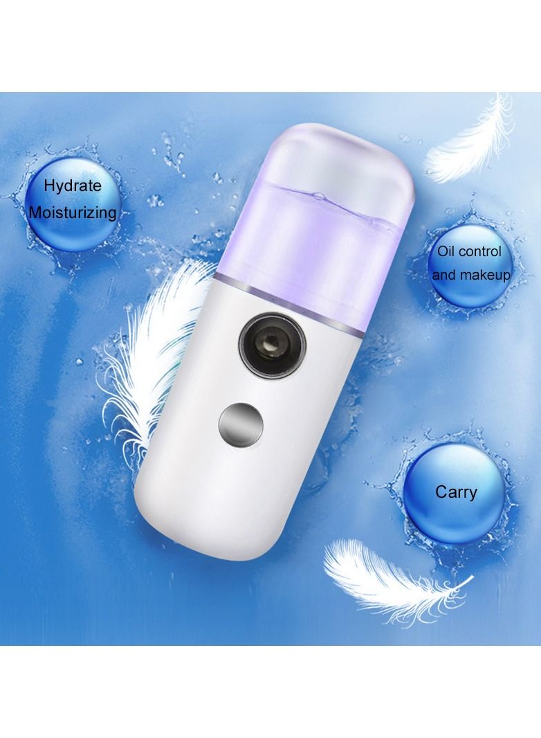 Nano Spray Face Steamer Moisturizing Anti Aging Facial Sprayer Beauty Instrument USB Humidifier Nebulizer Beauty Skin Care Tools - Image 2