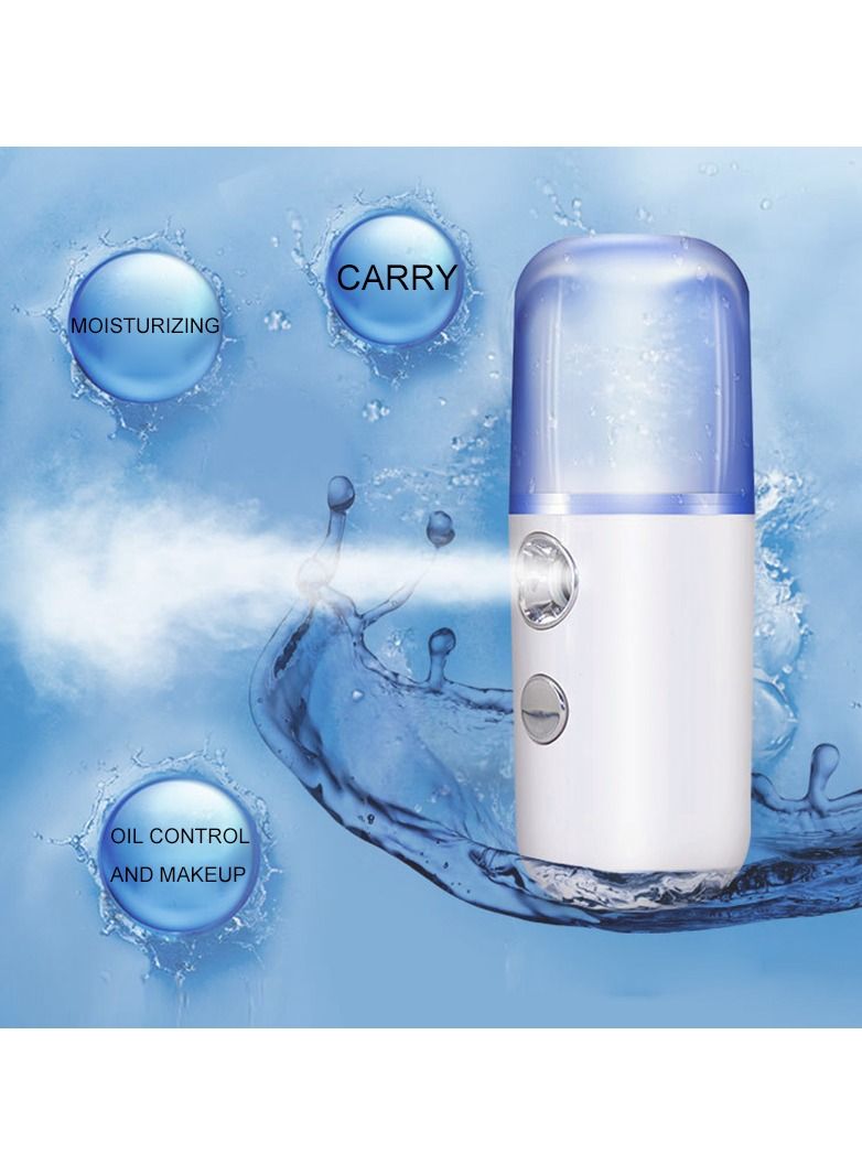 Nano Spray Face Steamer Moisturizing Anti Aging Facial Sprayer Beauty Instrument USB Humidifier Nebulizer Beauty Skin Care Tools - Image 3