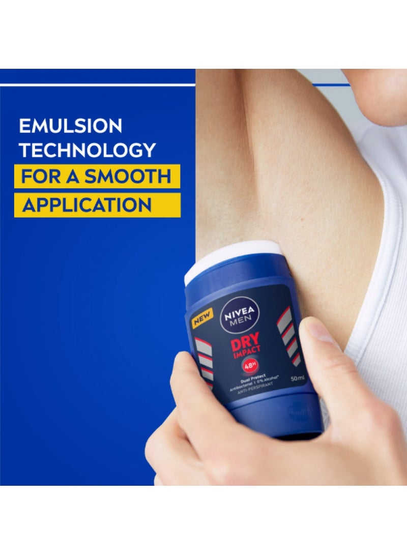 نيفيا مزيل التعرق ستيك نهاري بحماية مزدوجة 50 مل - Image 3