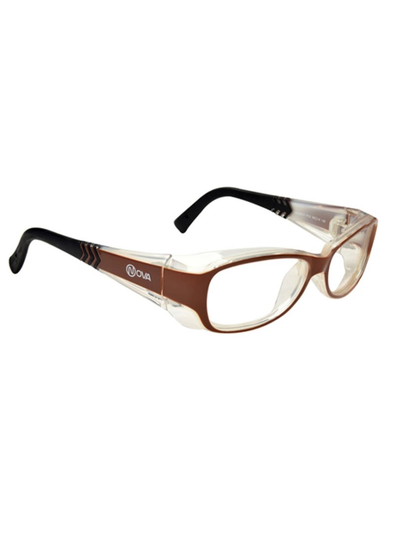 NOVA - NOVA NVS001 F03 56 ANSI Z87.1-2010 Rated Prescription Safety Eyeglasses - Image 1