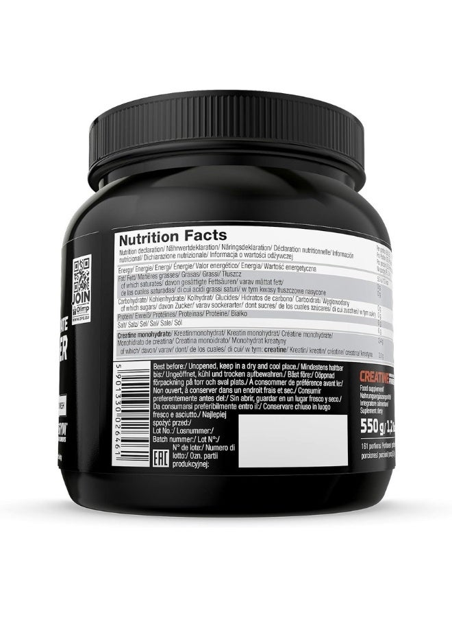 Olimp Creatine Monohydrate Powder - 550G - 100% Pure Micronized Creatine For Strength & Muscle Growth - Image 2