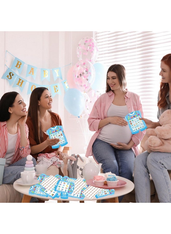 Leezead Baby Shower Bingo Game for Adults, 24 Players Baby Shower Bingo Cards Newborn Bingo Game for Family Friends Large Group Activity - Image 2