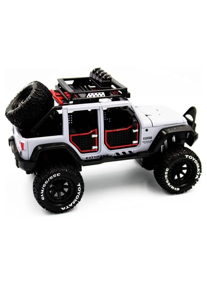 Generic - Jeep Off-Road Kings Jeep Wrangler Unlimited Variable Color Die cast Vehicle (1:24 Scale) - Image 1