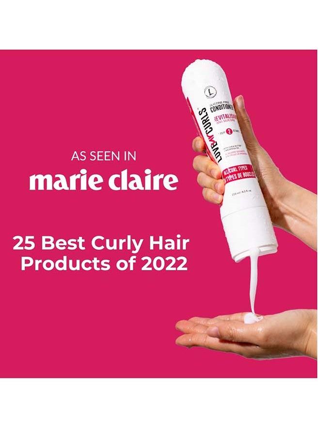 Love Ur Curls - Conditioner For Curly, Wavy, Kinky-Coily Hair, 8.5 oz Hair Treatment For Dry Damaged Hair - Image 1