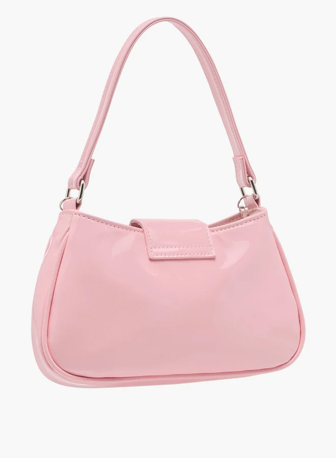 Barbie Girls Applique Shoulder Bag with Chain Strap