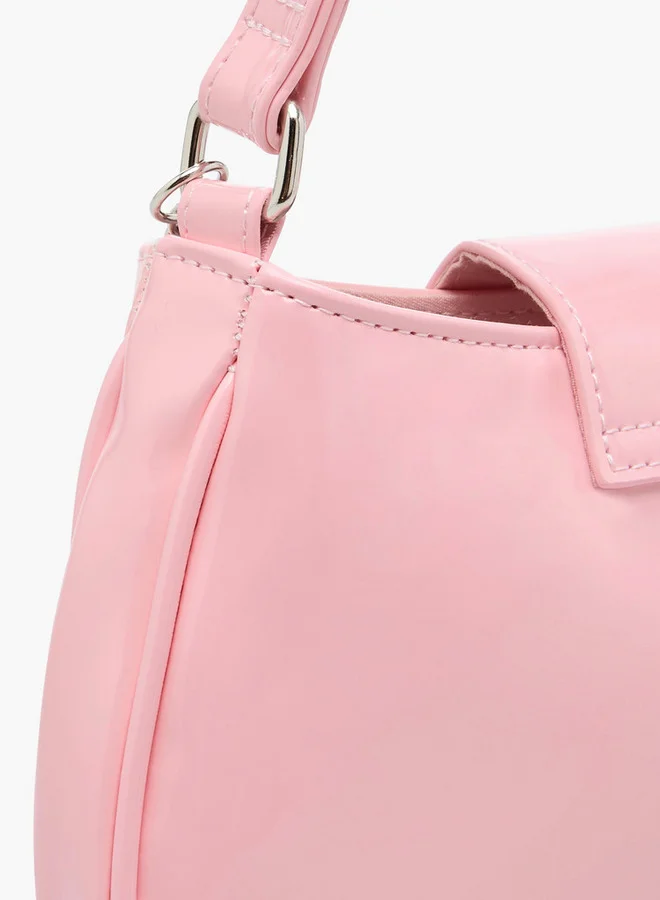 Barbie Girls Applique Shoulder Bag with Chain Strap