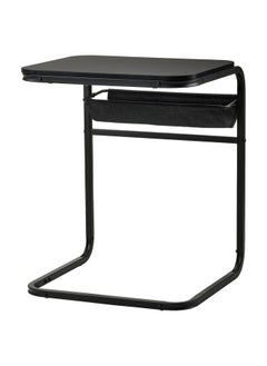 Side table, anthracite/dark grey, 53x50 cm