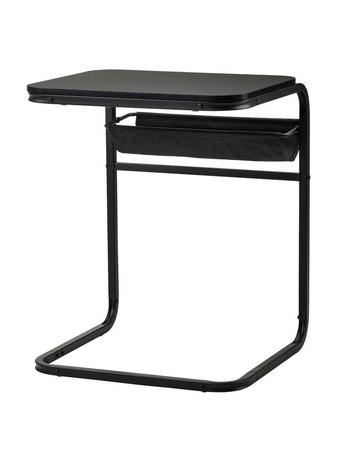 erorex - Side table, anthracite/dark grey, 53x50 cm - Image 1