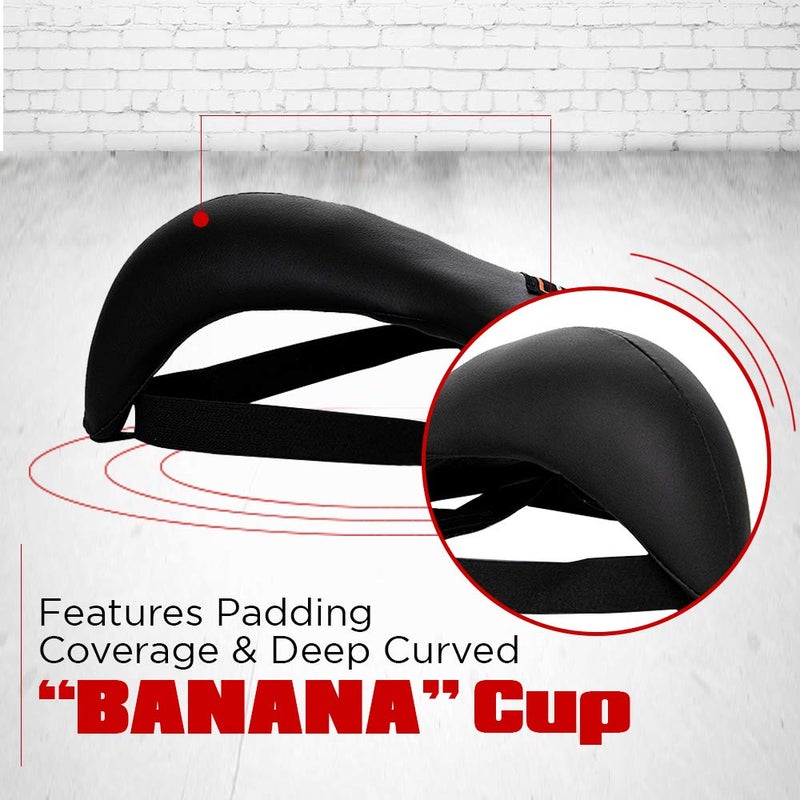 Pro Impact Boxing MMA Training Muay Thai Groin Abdominal Protector - Comfortable Ultimate Protection for Contact Sports - Perfect for Gym & Workout Use (Black, X-Large) - Image 5