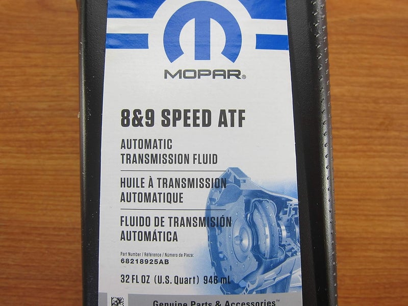 Mopar 8&9 Speed ATF Automatic Transmission Fluid - 32 Fl Oz - Image 2
