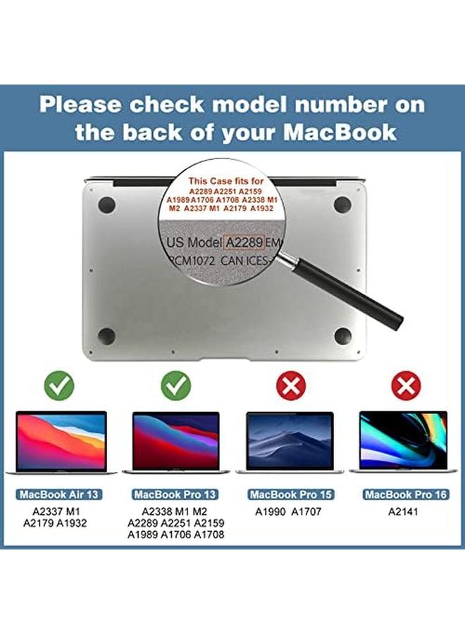Procases 2 Pack Macbook Air 13 Pro 13 Screen Protector Screen Shield Ultrathin Tempered Glass Protector For Macbook Air 13 2020 2019 2018 Macbook Pro 13 2022 2020 2019 2018 2017 2016 - Image 2