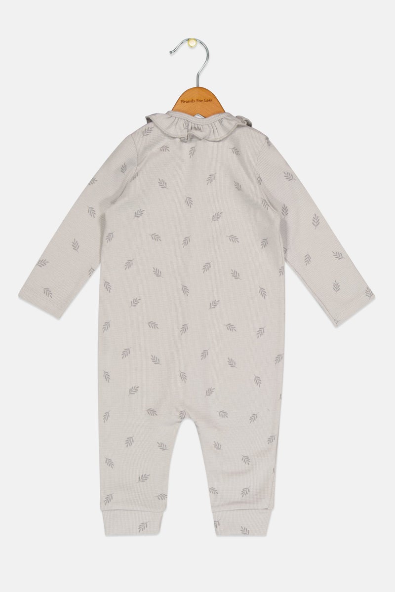 DeFacto بدلات أطفال بنات بأكمام طويلة بطبعة شاملة، متعددة الألوان - Image 3