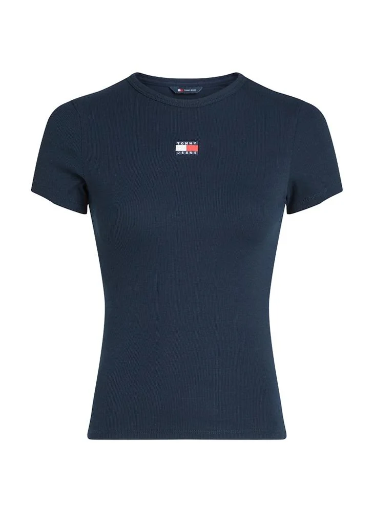 TOMMY JEANS Logo Crew Neck T-Shirt