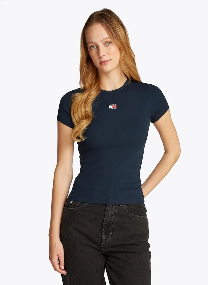 تومي جينز Logo Crew Neck T-Shirt