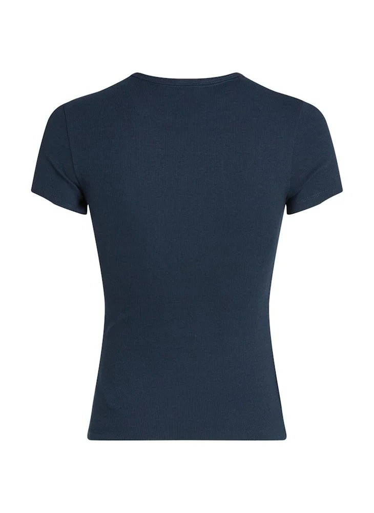 TOMMY JEANS Logo Crew Neck T-Shirt