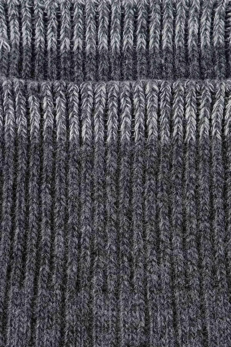 Aytuğ Men's Lambswool (Sheep Wool) Single Smoked Socks - A-25094-F