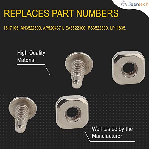 Seentech 279393 Terminal Block Screw Kit by Seentech - Compatible with Whirlpool Kenmore Dryers- Replaces: 279393 279393D 279393VP AP3020386 PS334188 3184 - Pack of 6 - Image 2