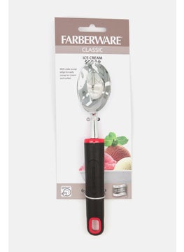 Metal Ice Cream Scoop, Black/Silver