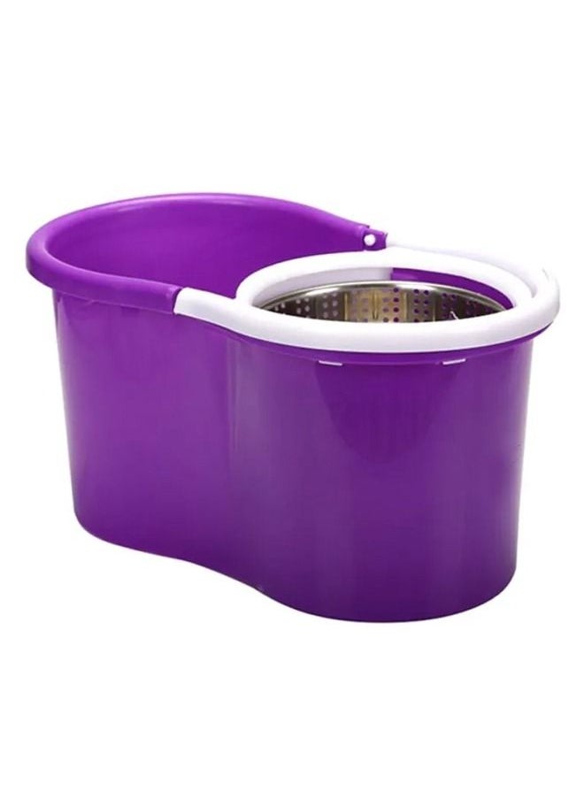 Cady One - 360 Rotatable Bucket and Floor Mop Set, Purple - Image 1