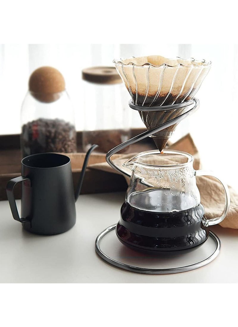 V60 Coffee Filter Dripper Holder Metal Spiral Filter Frame Hand Drip Pour-Over Coffee Brewer Stand Tea Pour-Over Drip Cup Bracket - pzsku/Z0B7F615B57C7CDE706F6Z/45/_/1725873747/2a5bd9c8-1b10-496b-9784-84d8a6528491