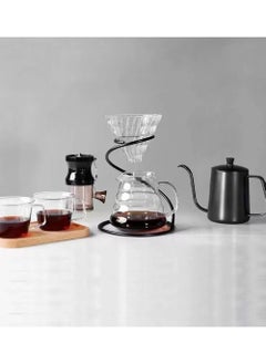 Bincoo V60 Coffee Filter Dripper Holder Metal Spiral Filter Frame Hand Drip Pour-Over Coffee Brewer Stand Tea Pour-Over Drip Cup Bracket  - Image 4
