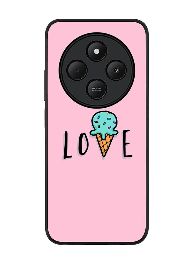 Stylizedd For Xiaomi Redmi 14C / 14R Case,Slim fit Camera Protection, Shockproof Thin Phone cover - LoveIcecream Cone - Image 1