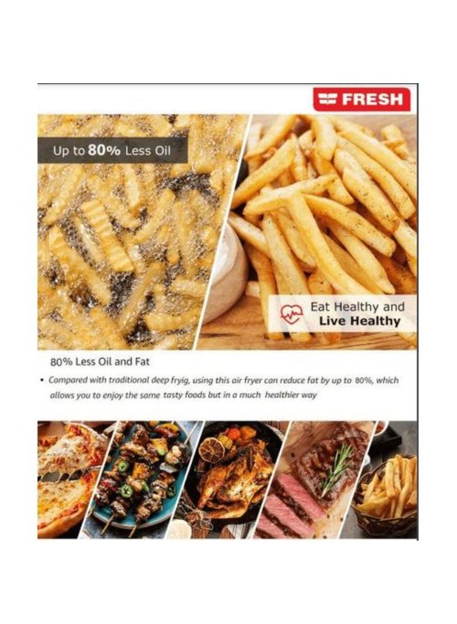 Fresh Air Fryer, 1800 Watt, 7 Liter, Black, FAF-M1800B - Image 4