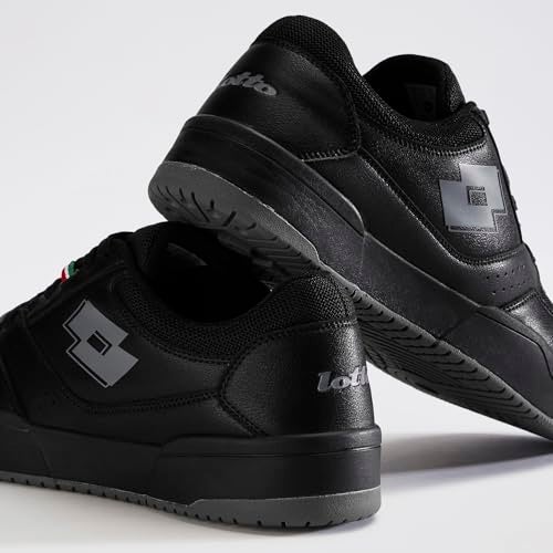 Lotto Men Hoop Star Urbano Black Sneakers - Image 3