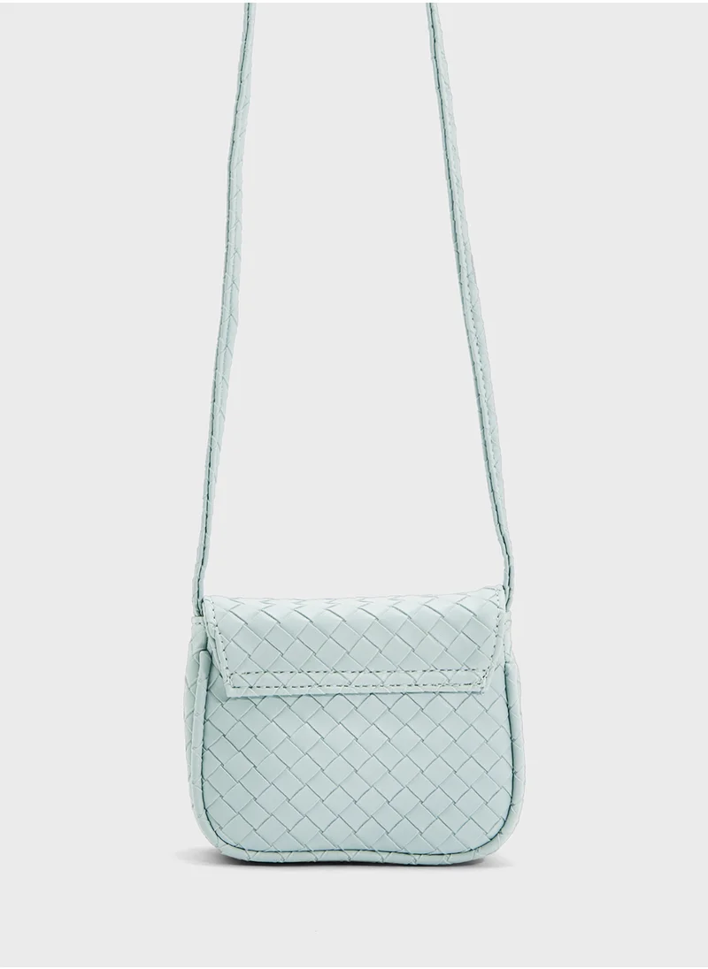 ELLA Woven Crossbody Bag