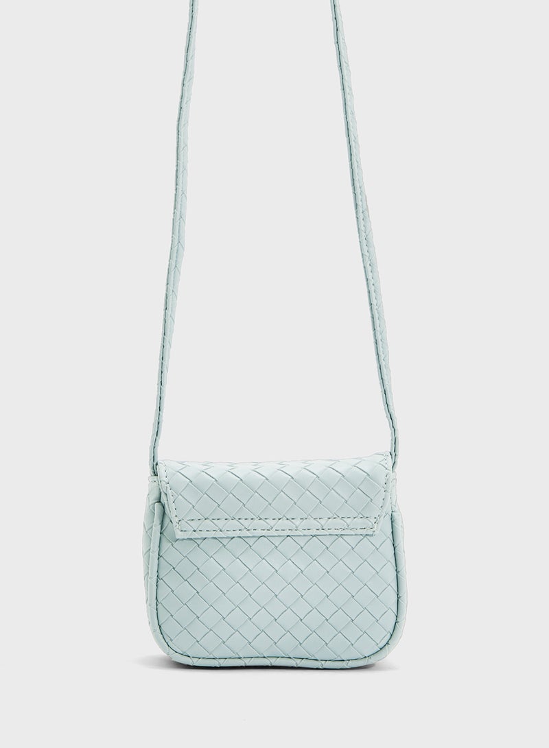 ايلا حقيبة كروس بودي منسوجة - Image 2