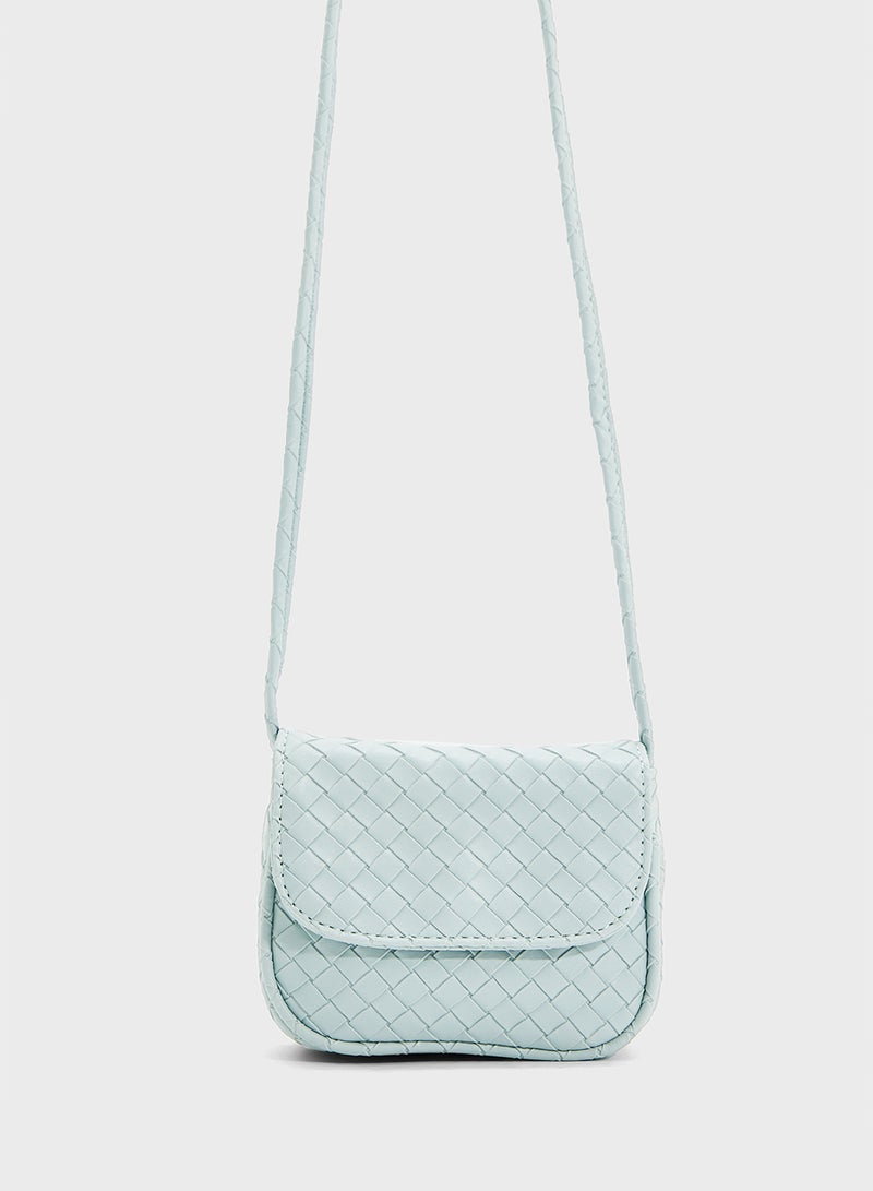 ايلا حقيبة كروس بودي منسوجة - Image 1