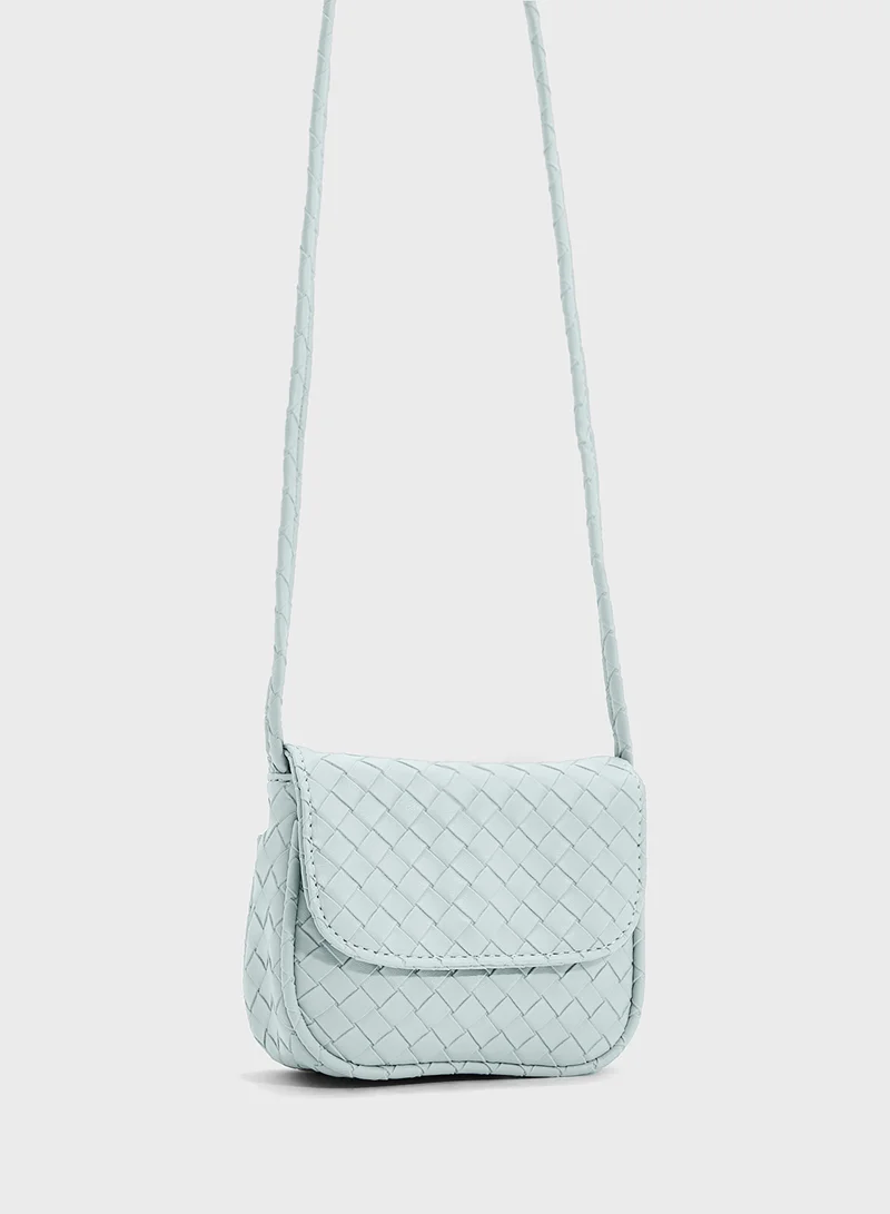 ELLA Woven Crossbody Bag
