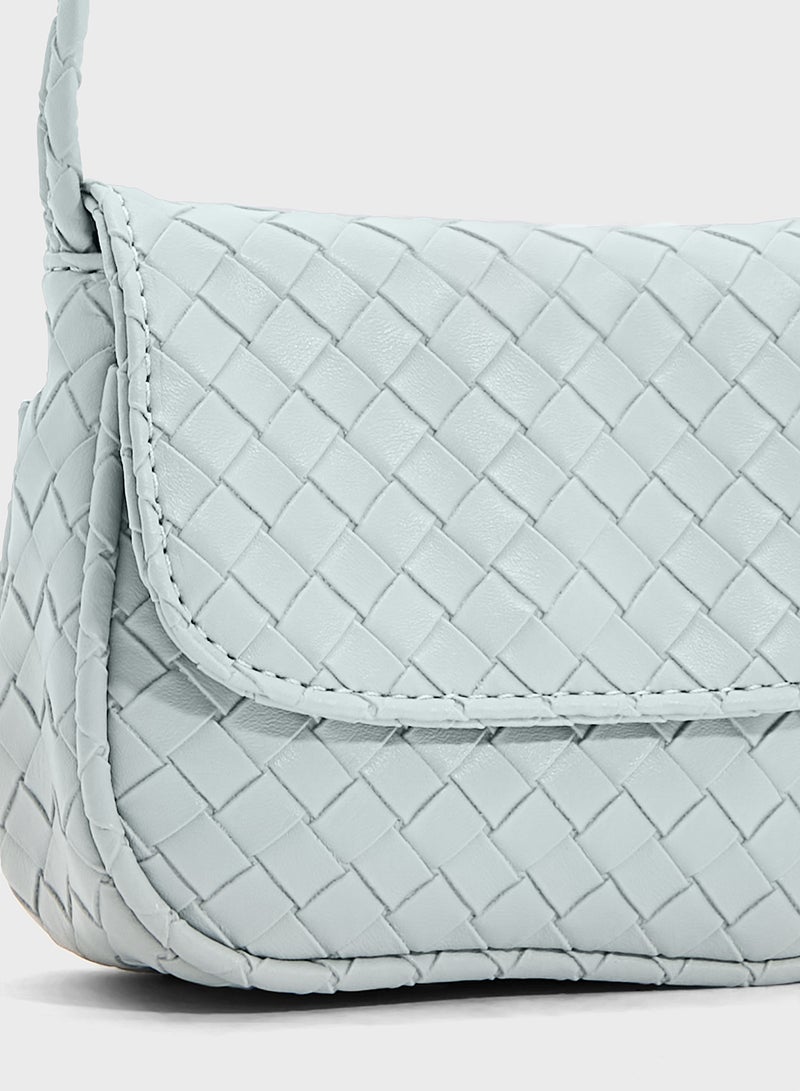 ايلا حقيبة كروس بودي منسوجة - Image 4