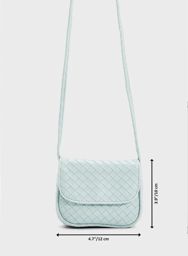 ELLA Woven Crossbody Bag