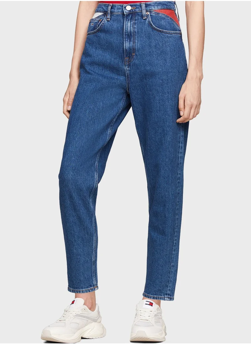 TOMMY JEANS High Waist Mom Jeans